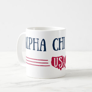 Alpha Chi Omega - USA Kaffeetasse
