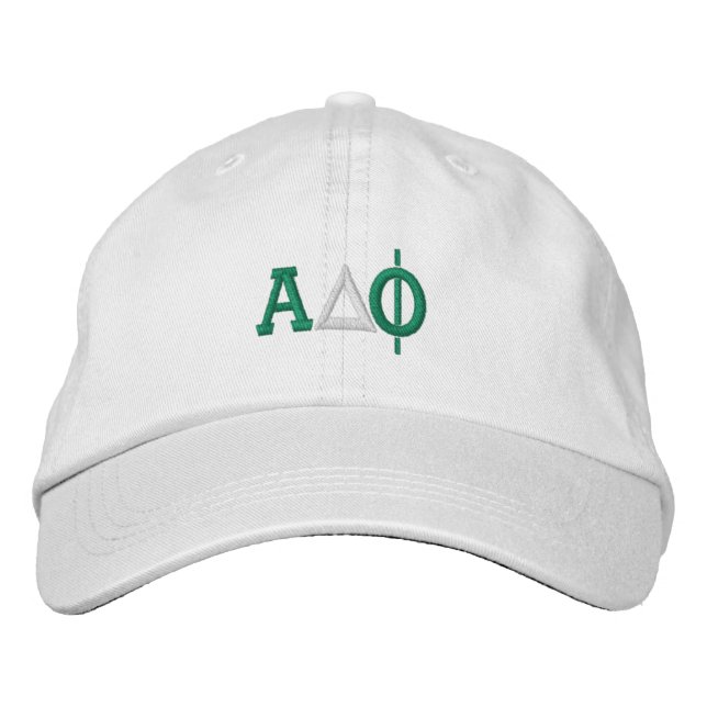 ALPHA DELTA PHI BASEBALL CASQUETTE EMBROIDÉE (Devant)
