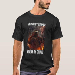Alpha Faultier Cringe Meme Lustiges Cringy Tier T-Shirt