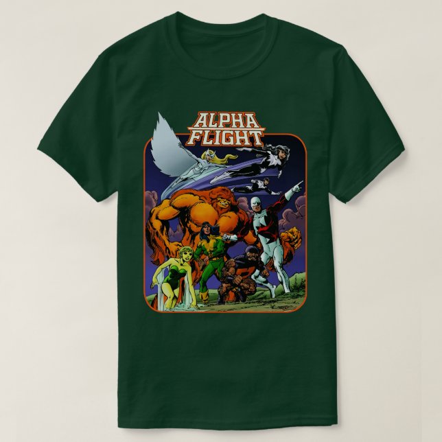 Alpha Flight exklusiv T-Shirt (Design vorne)