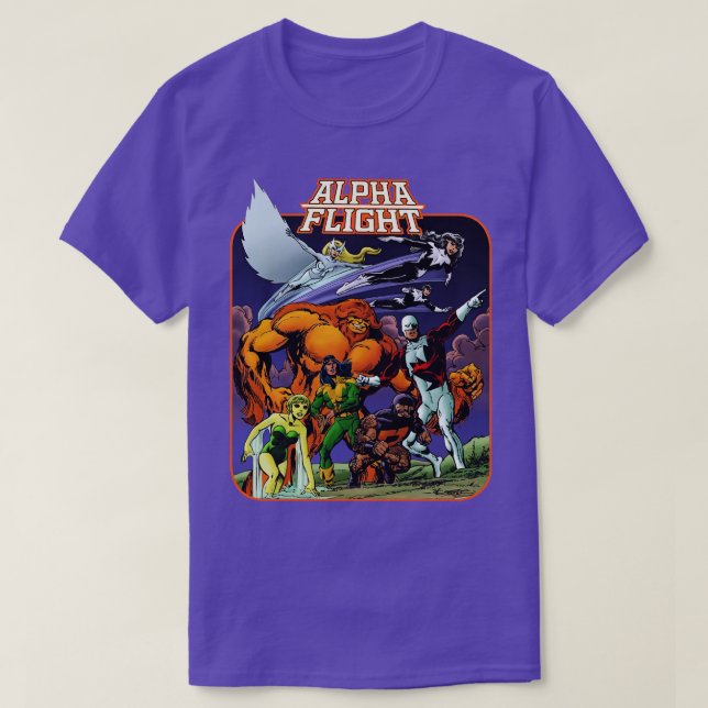 Alpha Flight exklusiv T-Shirt (Design vorne)