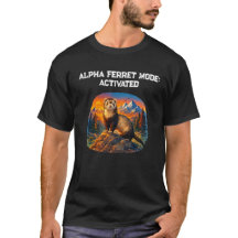 Alpha-Frettchen-Modus – Abenteuer-Männer-T-Shirt