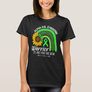 Alpha Gal Syndrom Shirts, Sonnenblumen Rainbow Awa T-Shirt