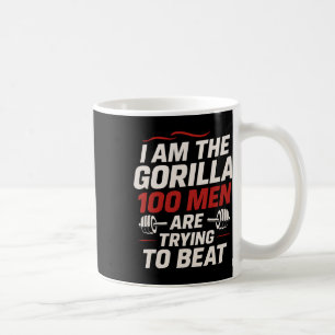 Alpha Gorilla Gym Bodybuilding Lustig Fett Workout Kaffeetasse