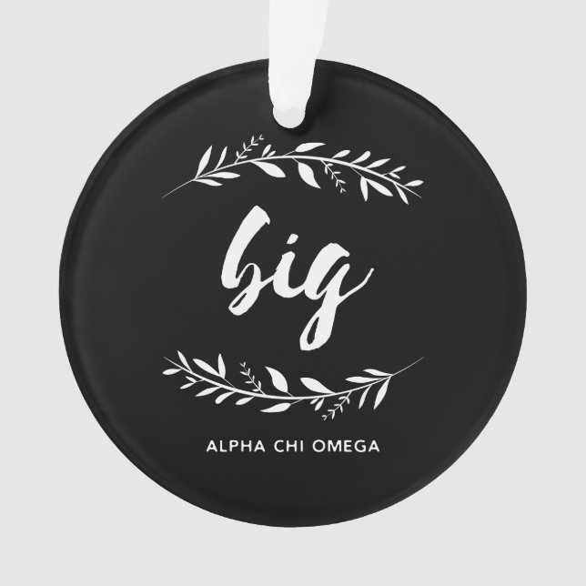 Alpha guirlande d'Omega | de Chi grande (devant)