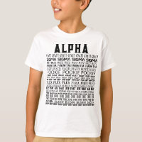 ALPHA GYATT SIGMA T - SHIRT FÜR KINDER