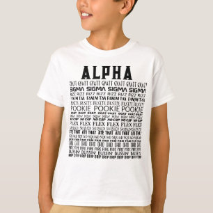 ALPHA GYATT SIGMA T-SHIRT POUR ENFANTS