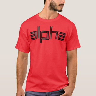 ALPHA Gym Fitness Workout Bodybuilding Motivation T-Shirt