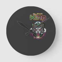 Alpha king lion motivational office