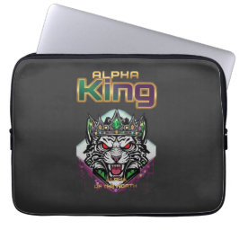 Alpha king motivational  laptopschutzhülle