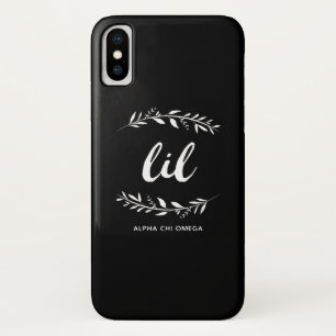 Alpha Kranz Chi-Omegas   Lil Case-Mate iPhone Hülle