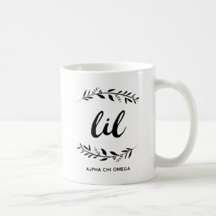Alpha Kranz Chi-Omegas Lil Kaffeetasse