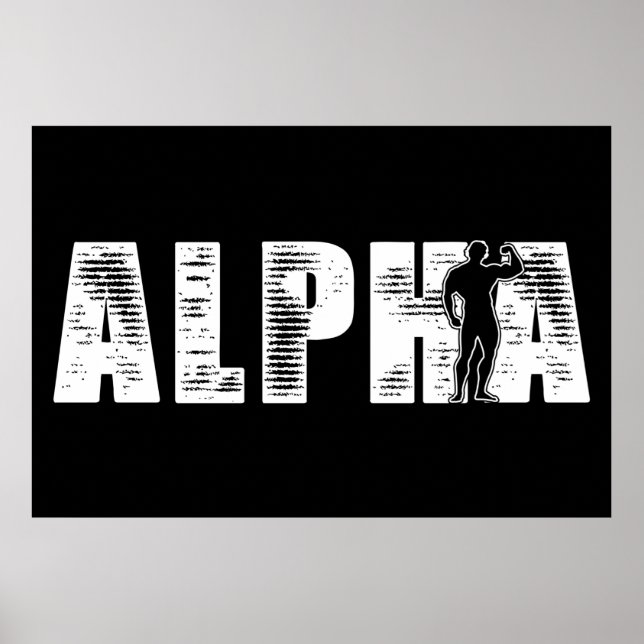 Alpha Male Poster (Vorne)