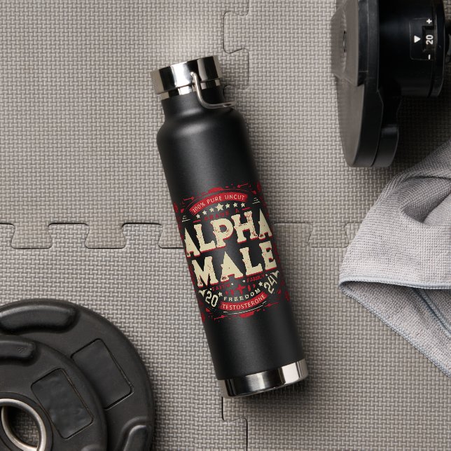ALPHA MALE TRINKFLASCHE (Fitnessstudio)