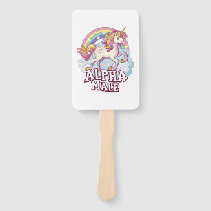 Alpha Male Unicorn Fächer