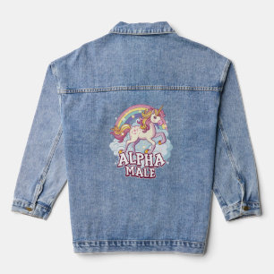 Alpha Male Unicorn Jeansjacke