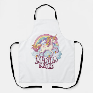 Alpha Male Unicorn Schürze