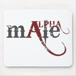 Alpha-Männchen Mousepad
