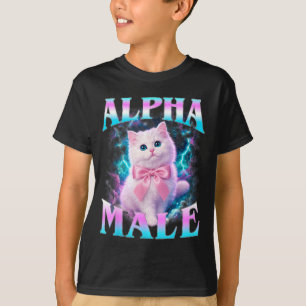 Alpha-Männchen Süße Katze Kätzchen Männer Frauen L T-Shirt