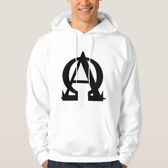 Alpha - Omega Hoodie (Vorderseite)