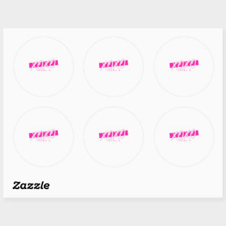 alpha omicron pi x gossip girl sticker