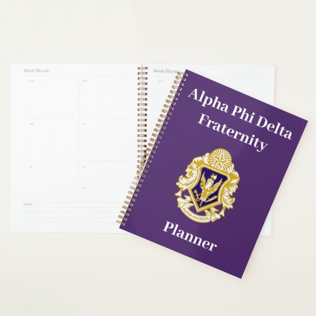 Alpha Phi Delta Planner Planer (Anzeige)