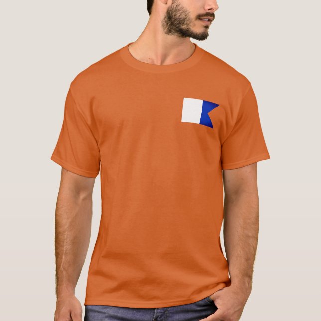 Alpha Signal-Markierung T-Shirt (Vorderseite)