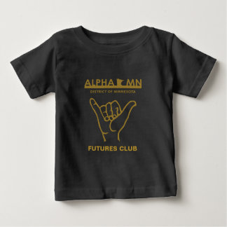 Alpha T-shirt de bébé de manganèse