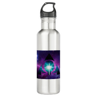 ALPHA UND OMEGA EDELSTAHLFLASCHE
