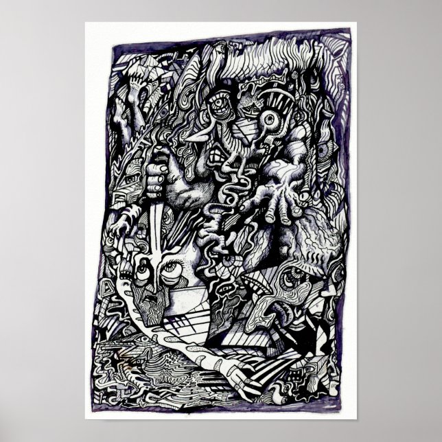 Alpha Warrior von Brian Benson Poster (Vorne)