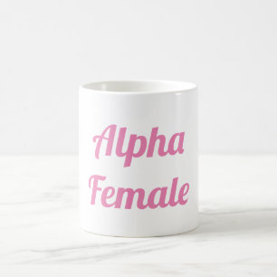 Alpha-Weibliche Tasse