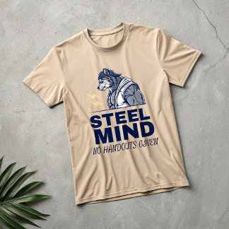 Alpha Wolf Steel Mind Gym T-Shirt – Savage Beast
