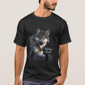 Alpha Wolf Wolves Wildlife Nature T-Shirt