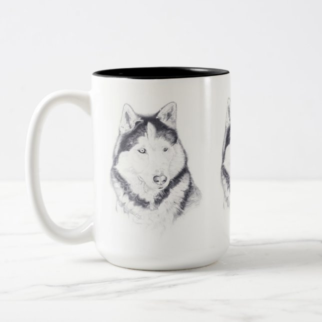 Alpha Zweifarbige Tasse (Links)