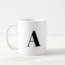 Alphabet-Anfangsbuchstaben anpassen, personalisier