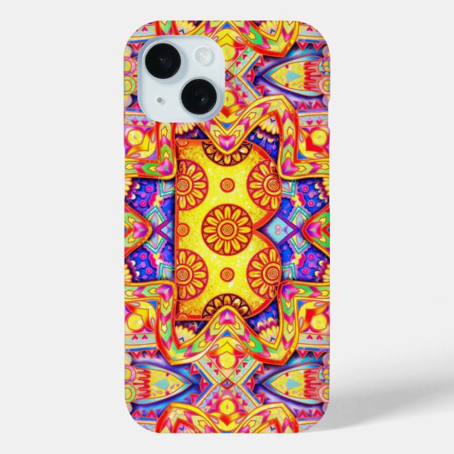 Alphabet B Case-Mate iPhone Hülle (Rückseite)