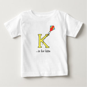 Alphabet-Baby-T - Shirt: K ist für Drachen Baby T-shirt
