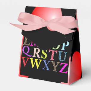 Alphabet-Bevorzugungs-Kasten Geschenkschachtel