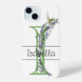Alphabet Brief I, Aquarelllavender Dragonfly Case-Mate iPhone Hülle
