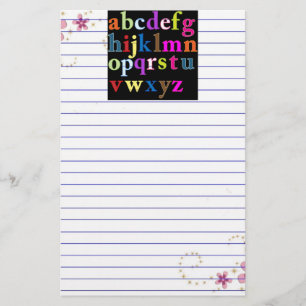 Alphabet Briefpapier