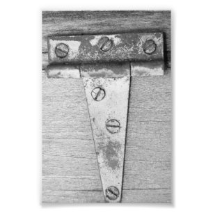 Alphabet-Buchstabe-Fotografie T5 Schwarzweiss-4x6 Fotodruck
