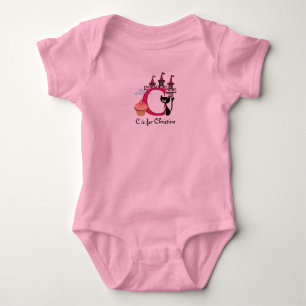 Alphabet C für Girl T - Shirt - Name hinzufügen