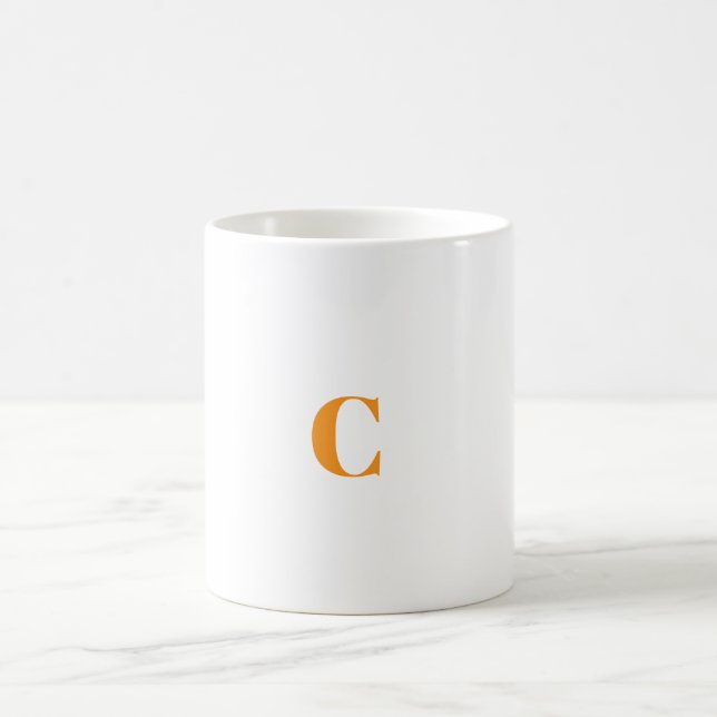 Alphabet-C-Tasse Kaffeetasse (Mittel)
