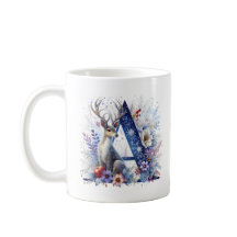 Alphabet café de Noël Hot Coco Mug. Mug lettre