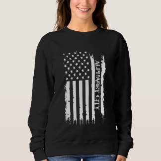 Alphabet City United Staaten beklagt US-Flagge Sweatshirt