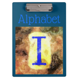 Alphabet Clipboard Klemmbrett