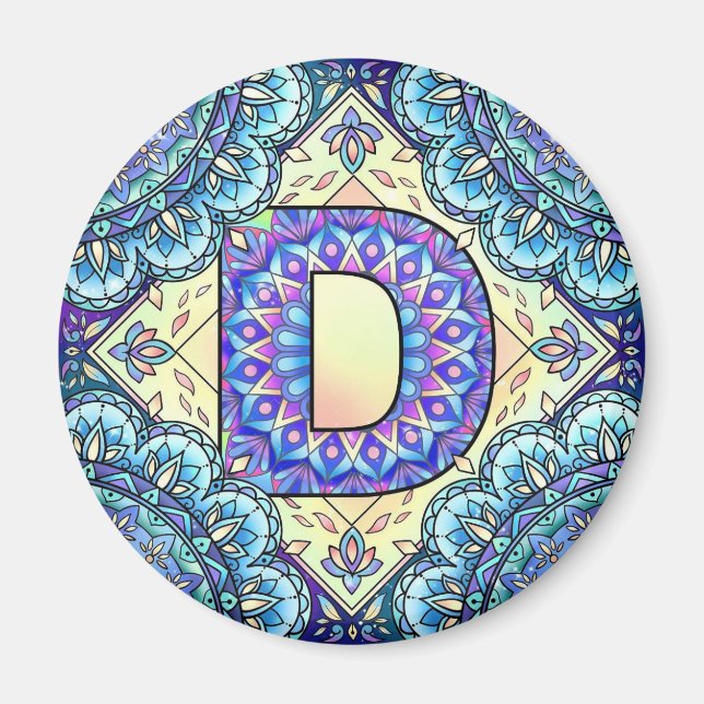 Alphabet D Magnet (Vorne)