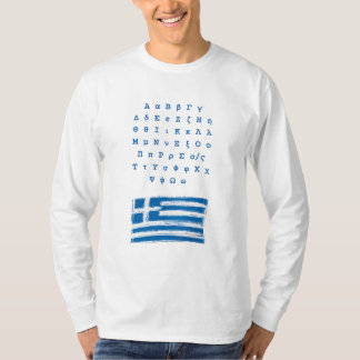 Alphabet der griechischen Buchstaben T-Shirt