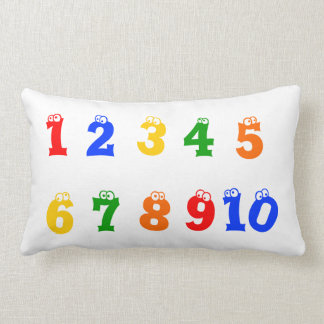 Alphabet et numéros 1 à 10 Coussin
