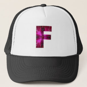 Alphabet F FF FFF: Schein-Thema Truckerkappe
